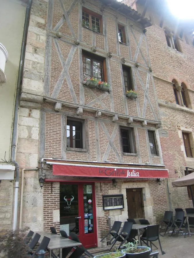 アパート Coeur Historique Appartement T3 Dans Batisse Xveme カオール